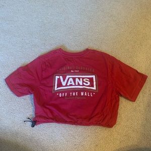 Vans reworked crop top